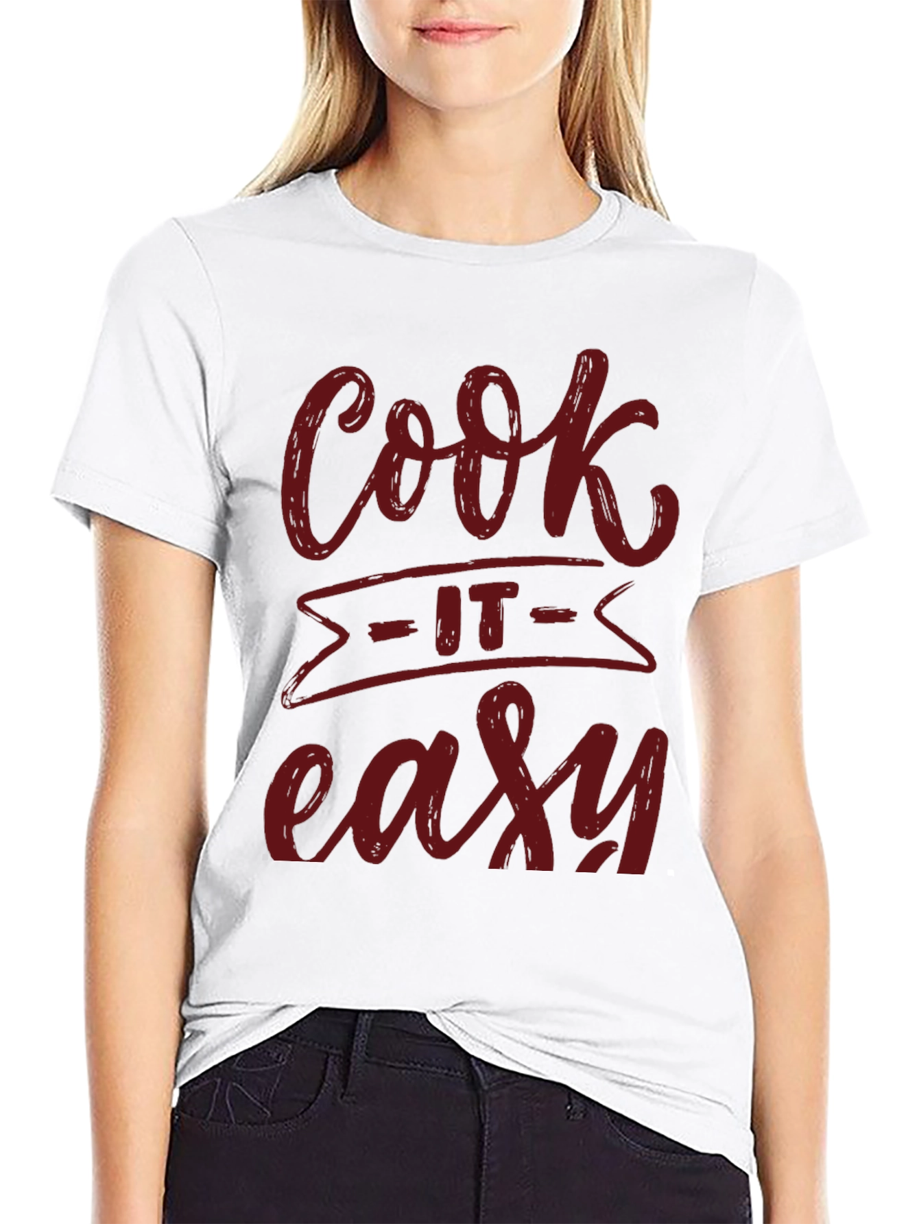 Camiseta Negra Cook It Easy