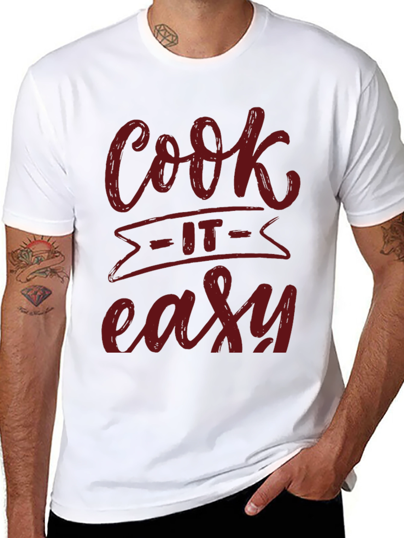 Camiseta Negra Cook It Easy
