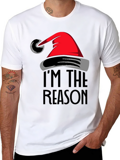 Camiseta Navideña: Soy la razón de la Navidad