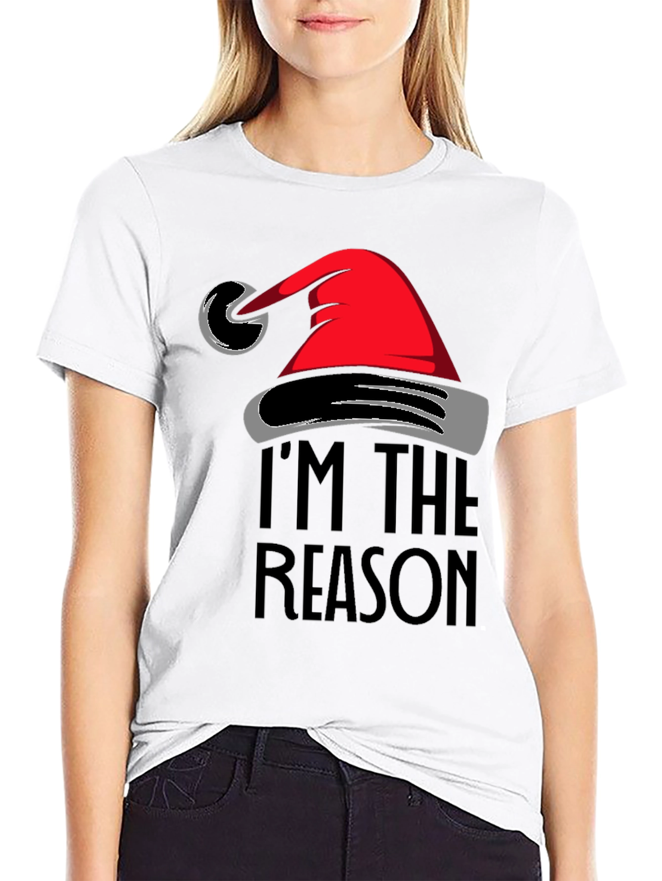 Camiseta Navideña: Soy la razón de la Navidad