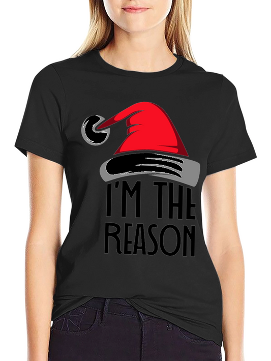 Camiseta Navideña: Soy la razón de la Navidad