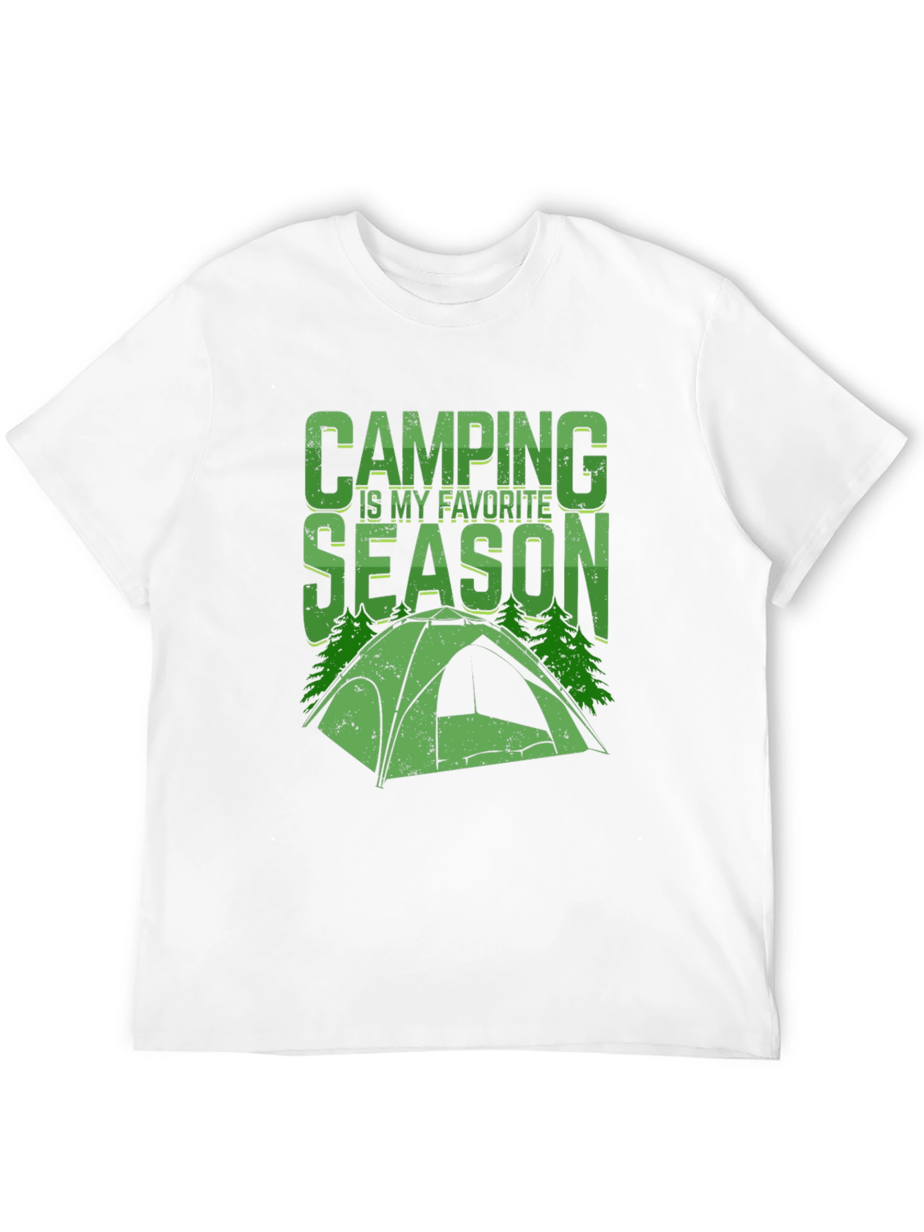 Camiseta Negra Camping is my Favorite Season