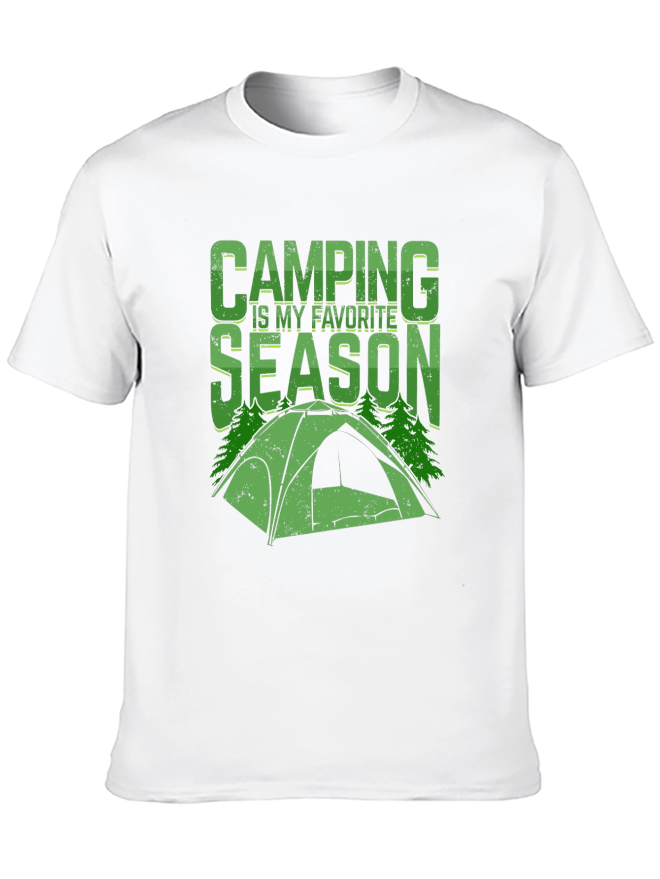 Camiseta Negra Camping is my Favorite Season