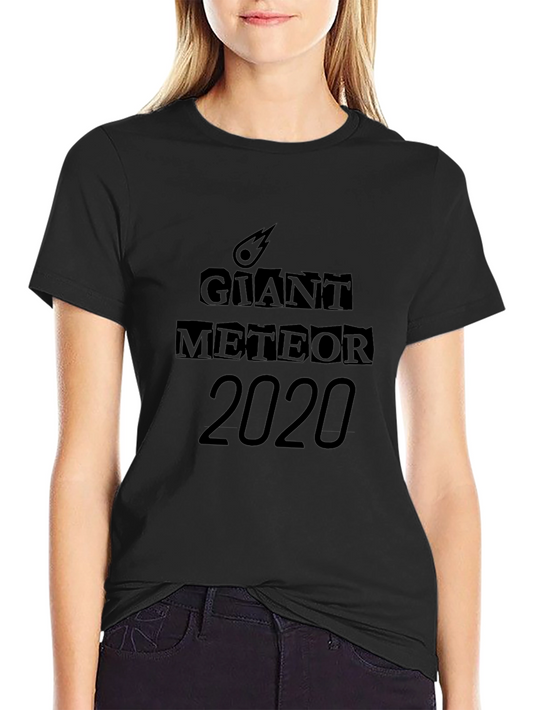 Camiseta Negra Meteoro Gigante 2020