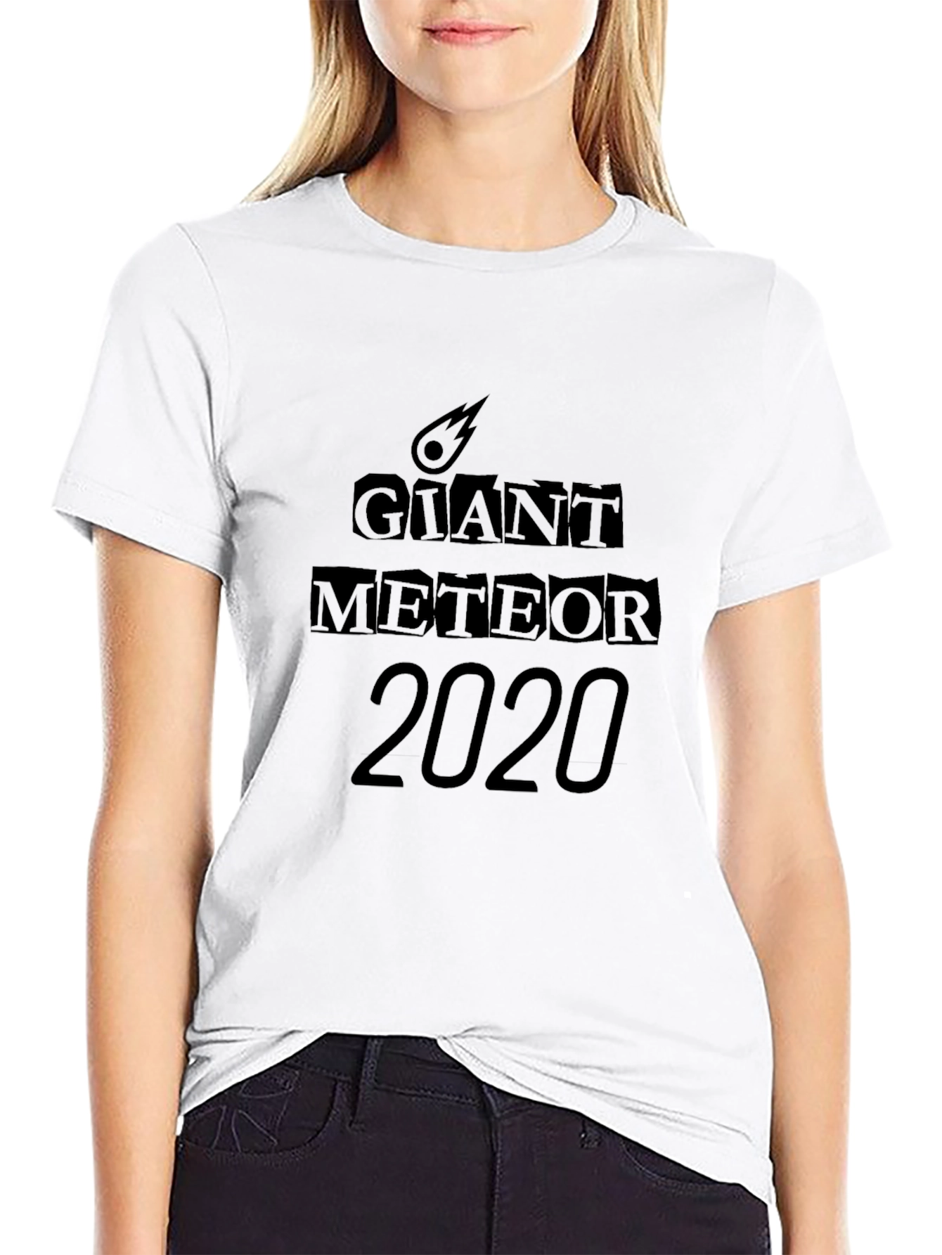 Camiseta Negra Meteoro Gigante 2020
