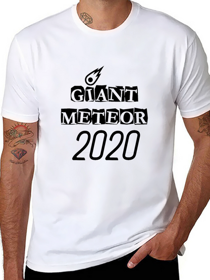 Camiseta Negra Meteoro Gigante 2020