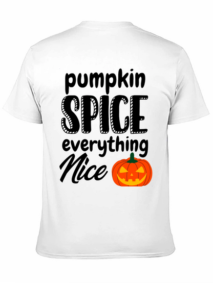 Camiseta Negra - Pumpkin Spice Everything Nice