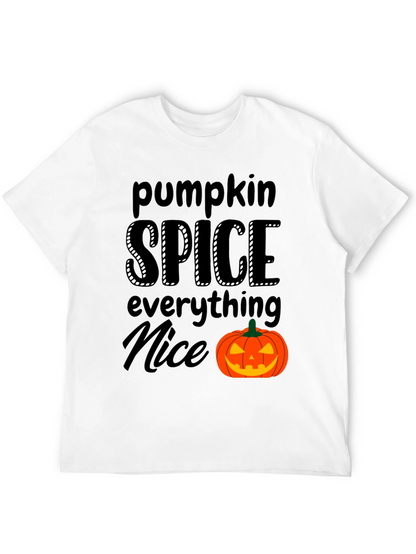 Camiseta Negra - Pumpkin Spice Everything Nice