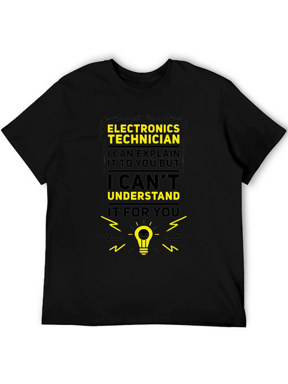 Camiseta Electrónica Técnico - Explicar pero no entender