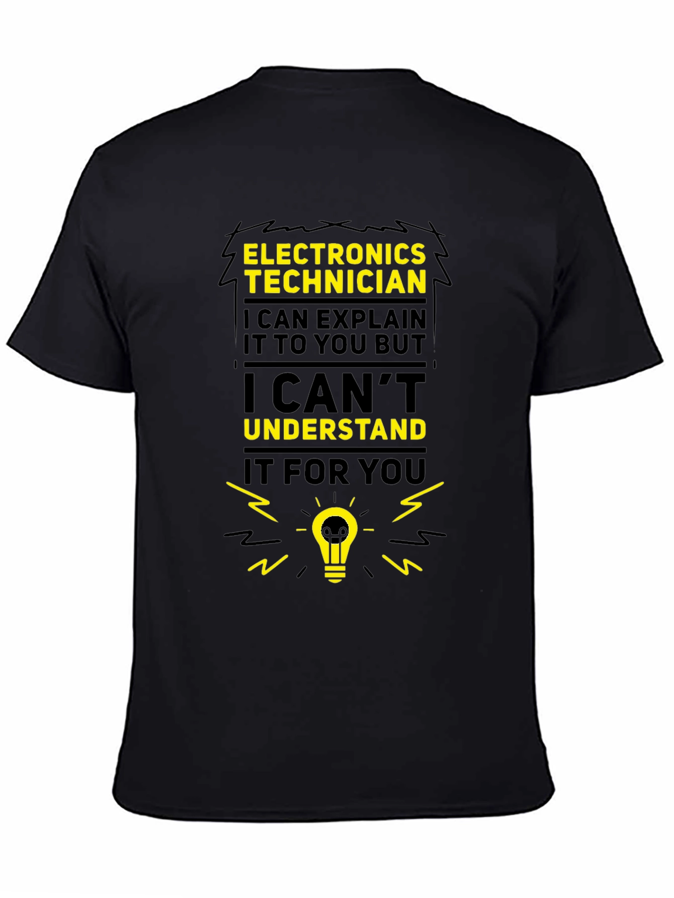 Camiseta Electrónica Técnico - Explicar pero no entender