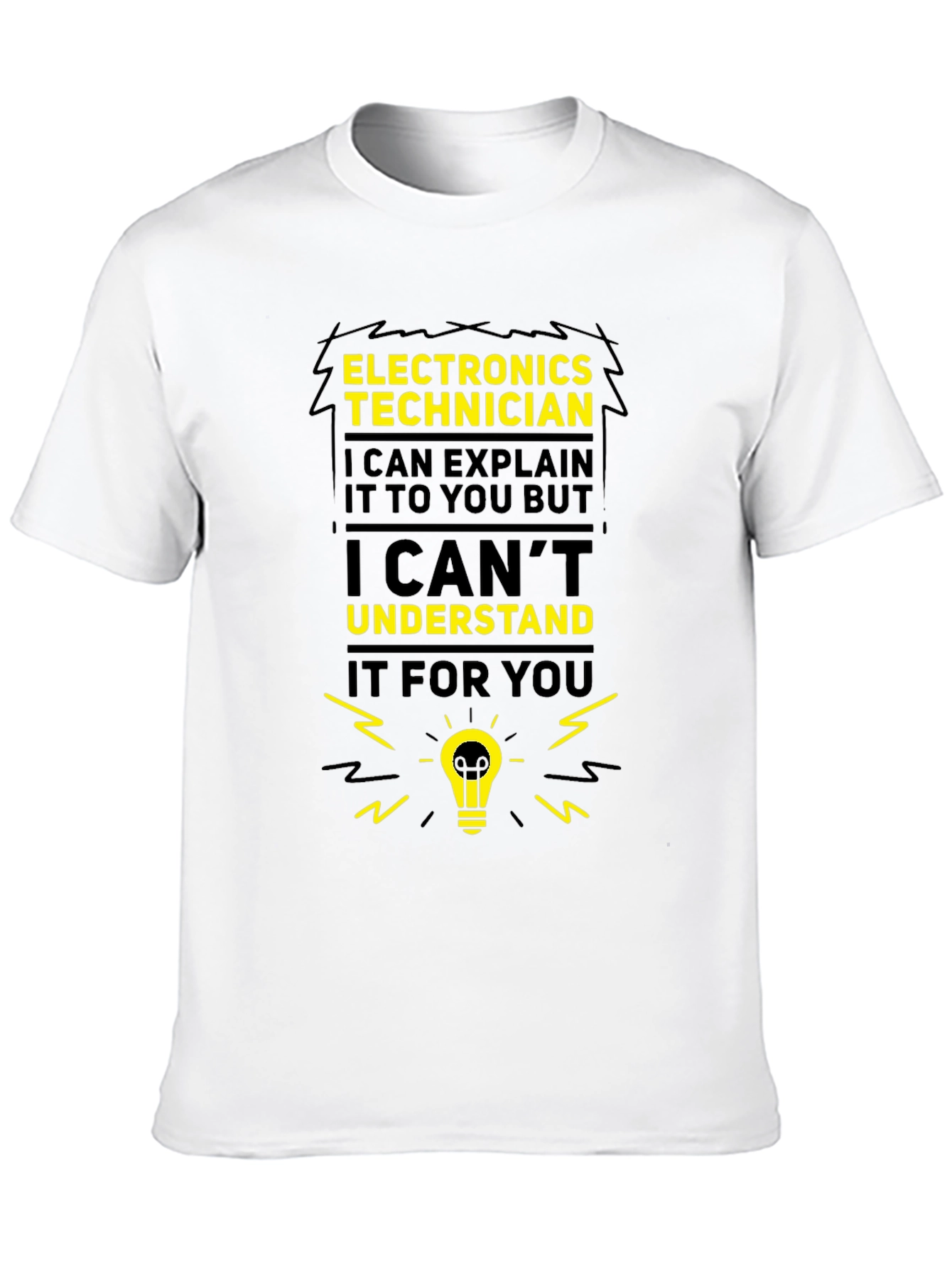Camiseta Electrónica Técnico - Explicar pero no entender