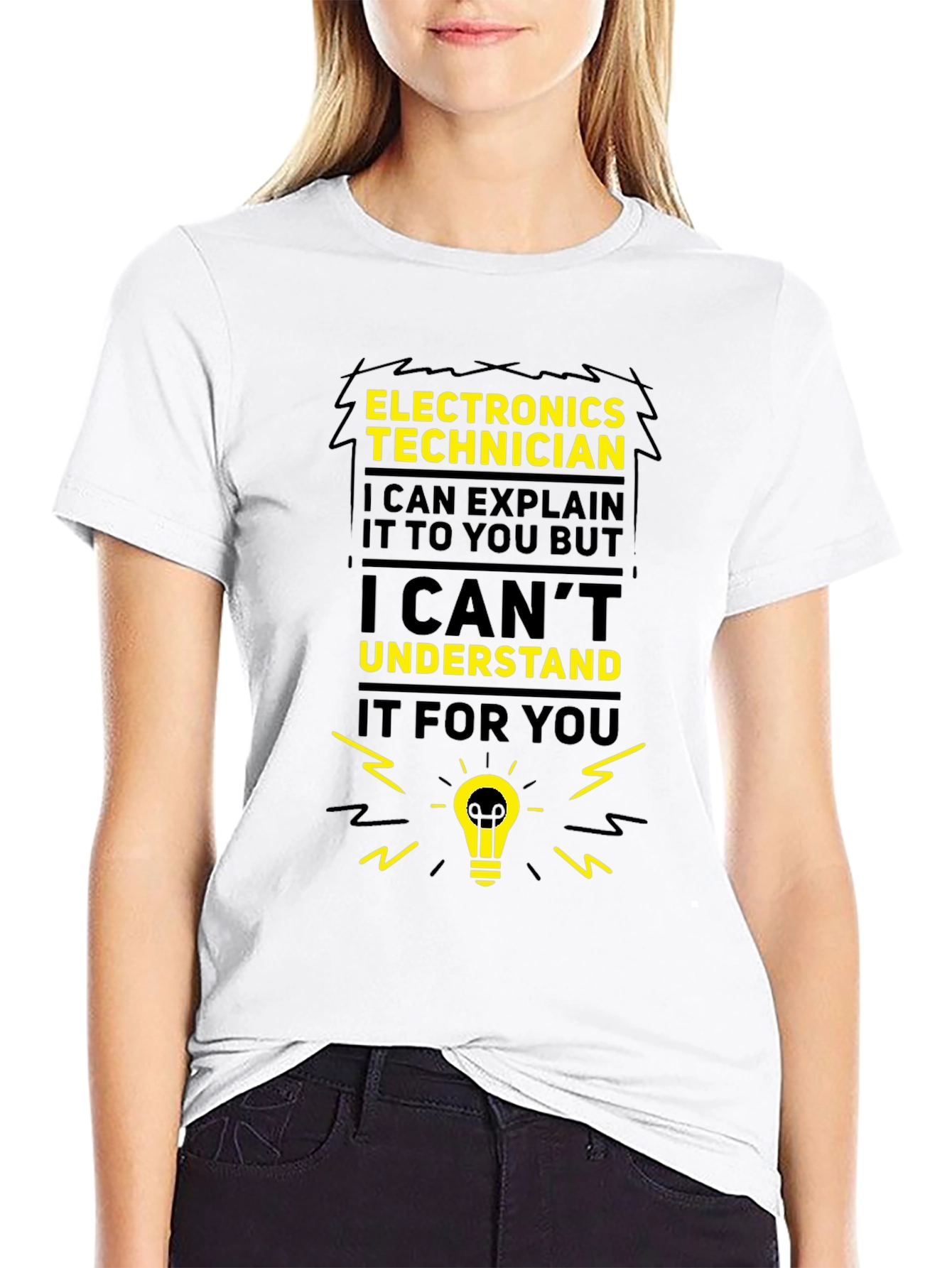 Camiseta Electrónica Técnico - Explicar pero no entender