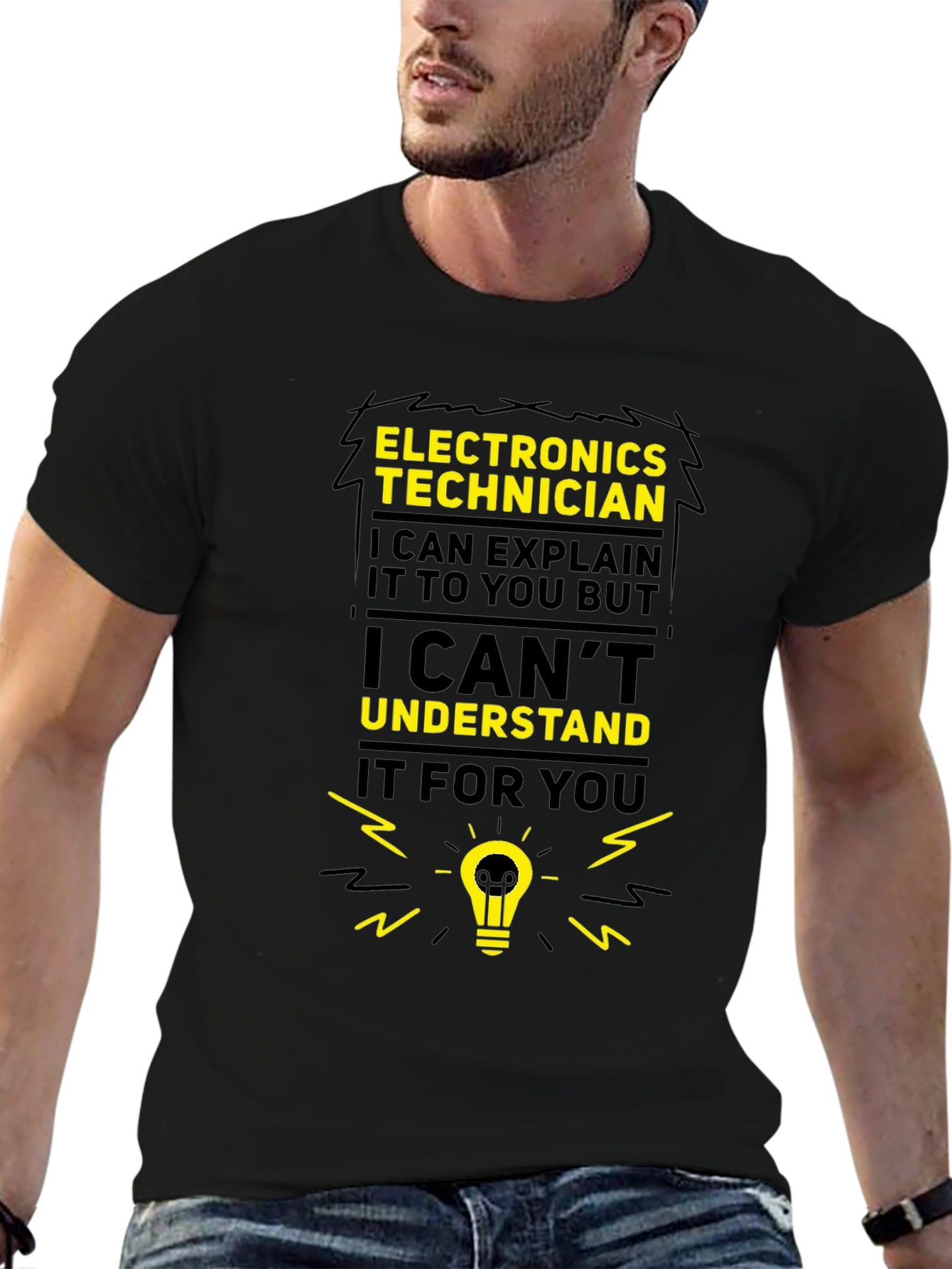 Camiseta Electrónica Técnico - Explicar pero no entender