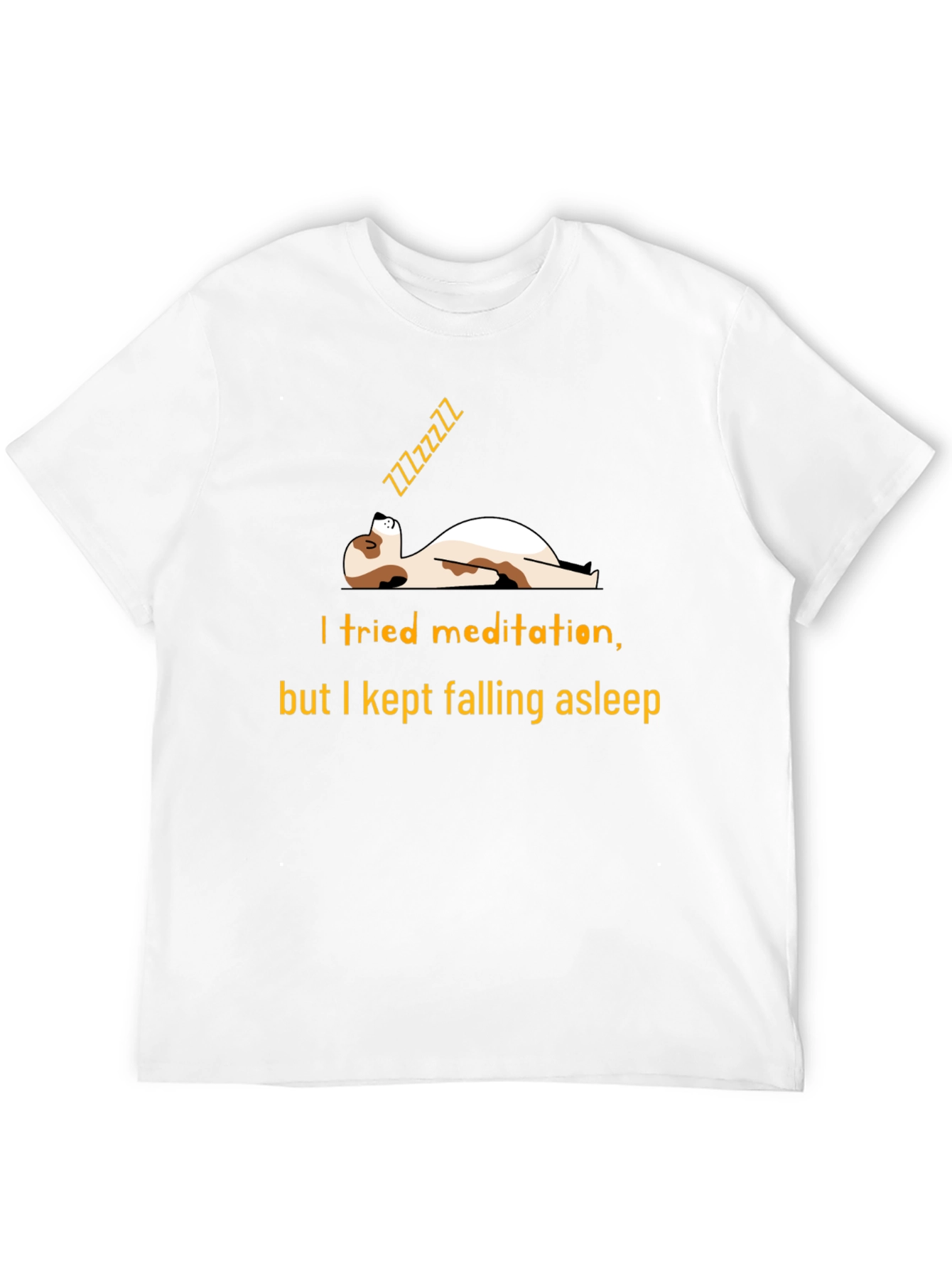 Camiseta Negra: Meditación y Sueño