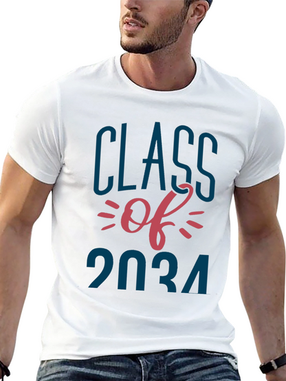 Camiseta Negra Clase de 2034 - Estilo Casual