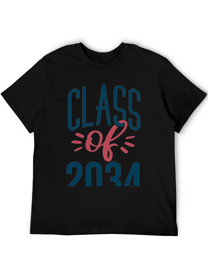 Camiseta Negra Clase de 2034 - Estilo Casual