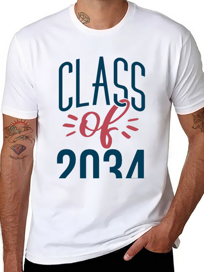 Camiseta Negra Clase de 2034 - Estilo Casual