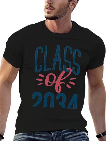 Camiseta Negra Clase de 2034 - Estilo Casual