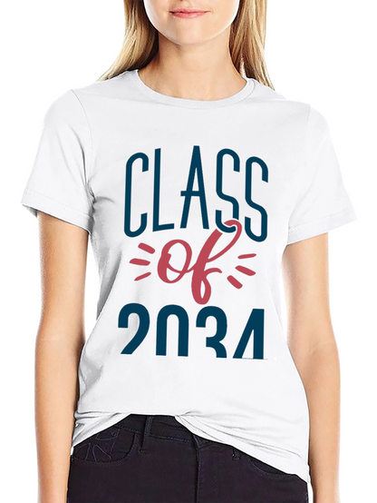 Camiseta Negra Clase de 2034 - Estilo Casual