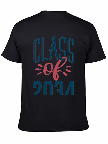 Camiseta Negra Clase de 2034 - Estilo Casual