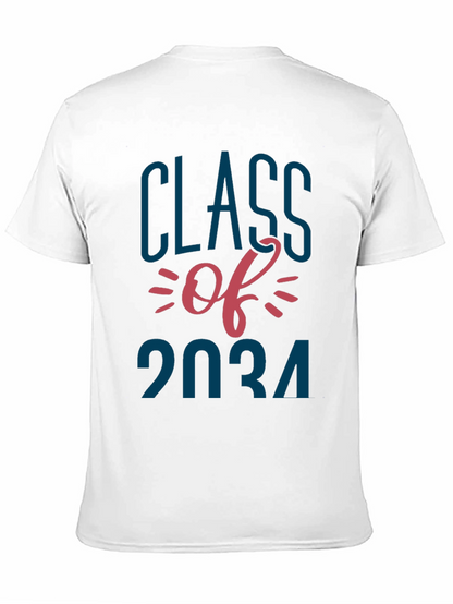 Camiseta Negra Clase de 2034 - Estilo Casual