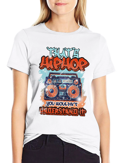 Camiseta Hip Hop Retro - Para Entendidos Musicales
