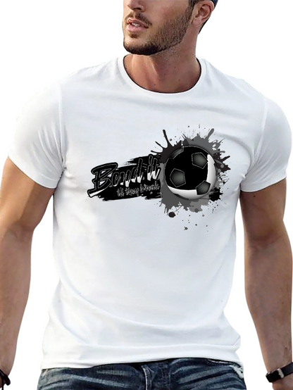 Camiseta Negra Fútbol Bend it