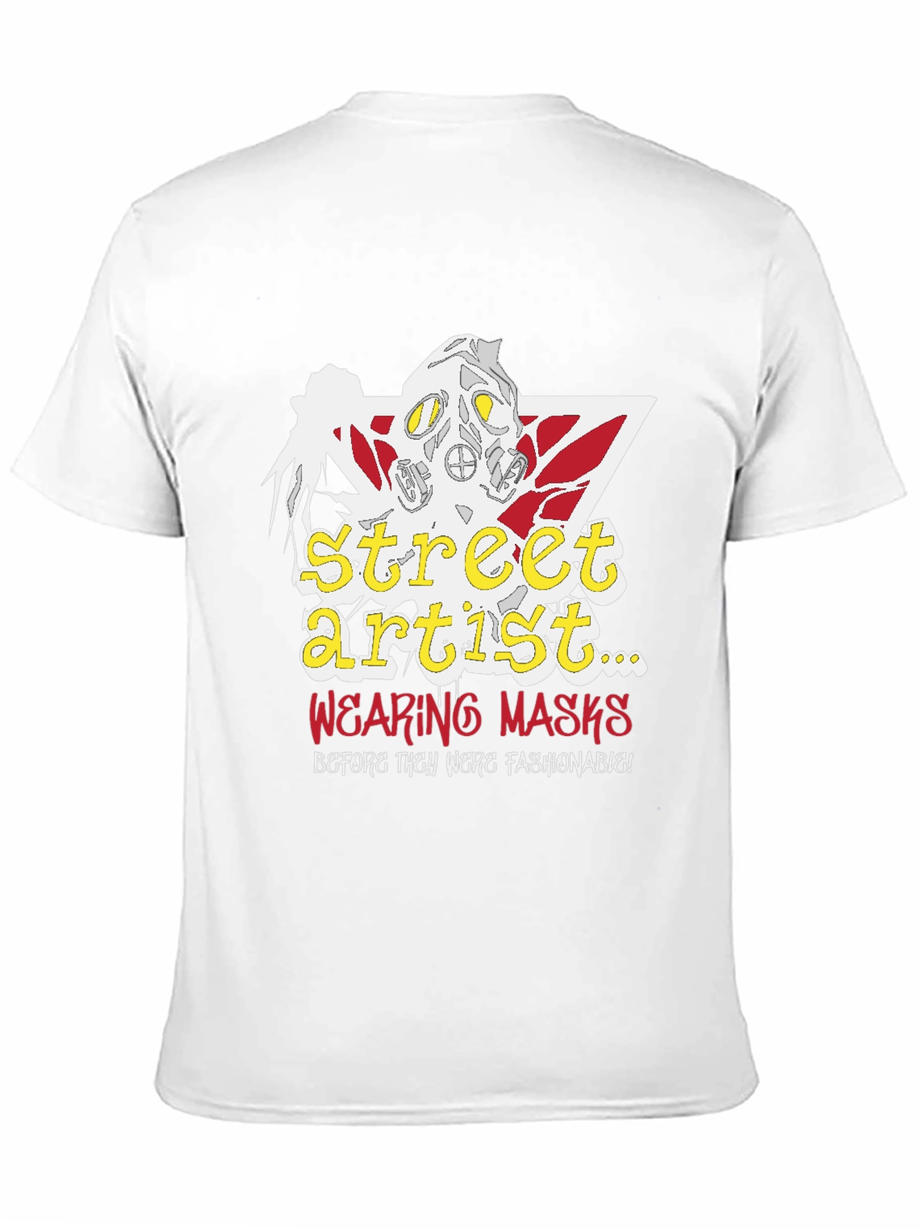 Camiseta Negra Street Artist con Diseño Único