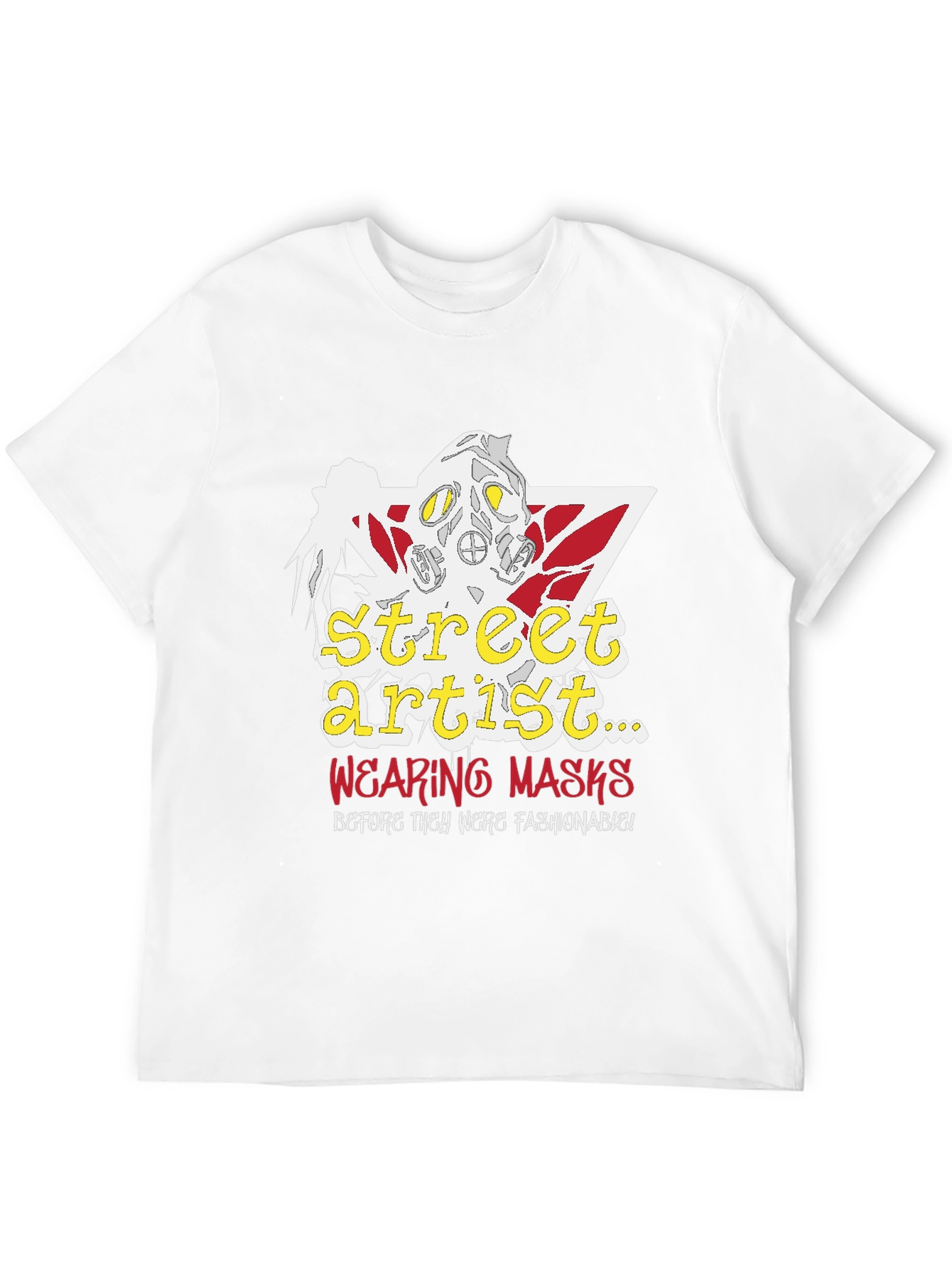 Camiseta Negra Street Artist con Diseño Único