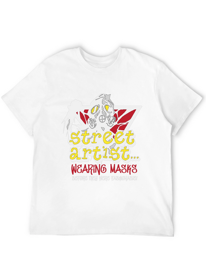 Camiseta Negra Street Artist con Diseño Único