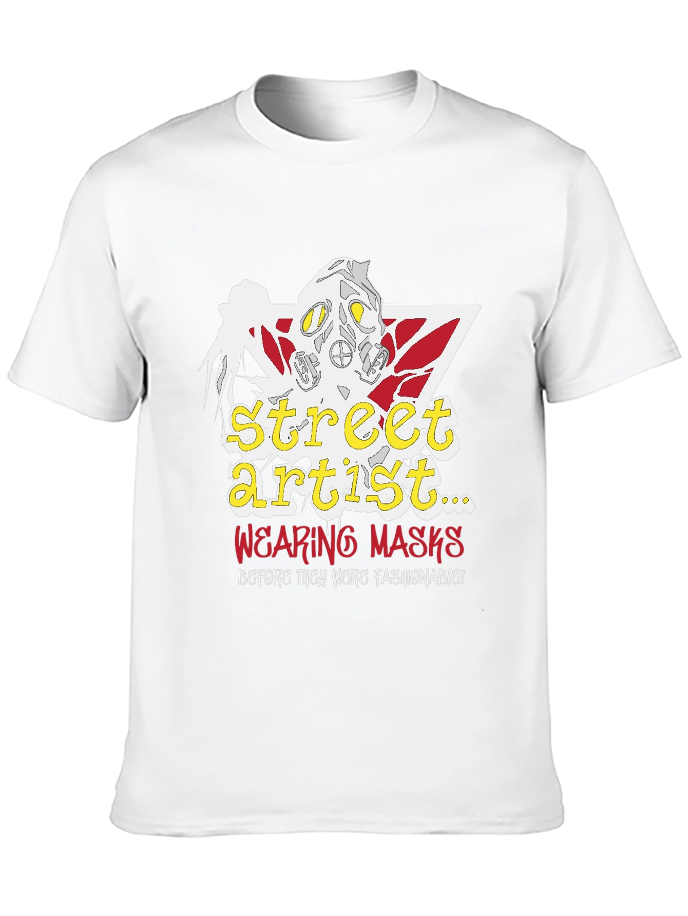 Camiseta Negra Street Artist con Diseño Único