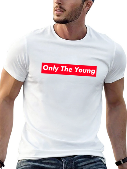 Camiseta Negra Only The Young Estilo Urbano