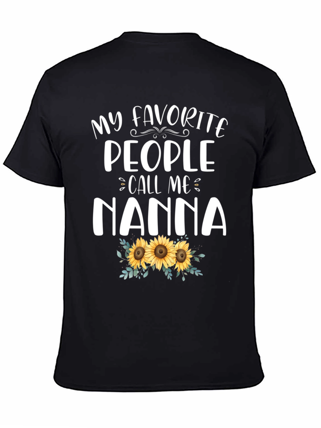 Camiseta Negra Nanna - Mis Favoritos