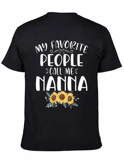 Camiseta Negra Nanna - Mis Favoritos