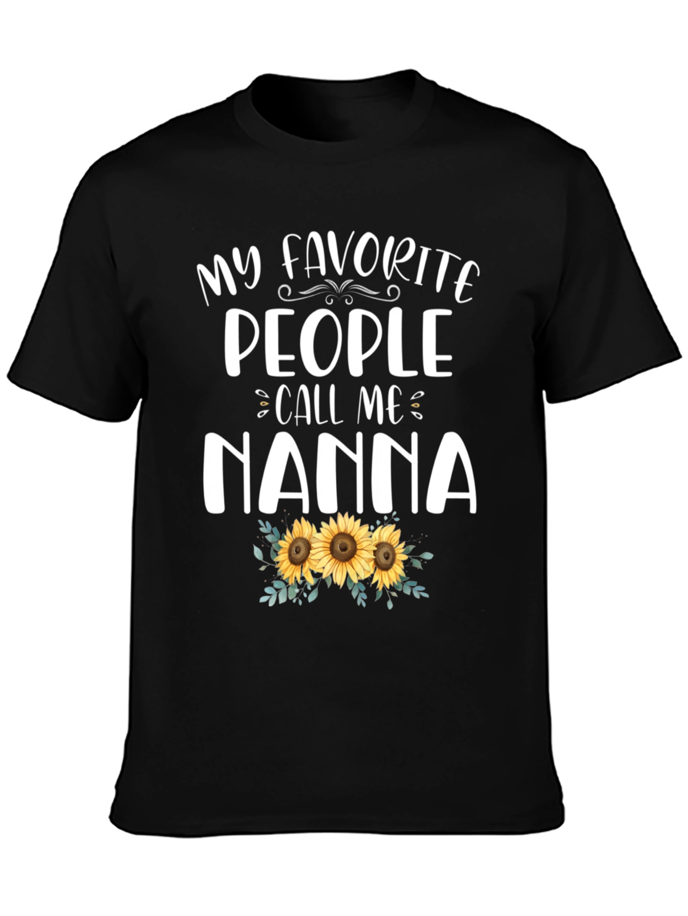 Camiseta Negra Nanna - Mis Favoritos