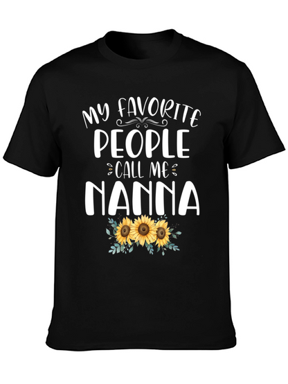 Camiseta Negra Nanna - Mis Favoritos