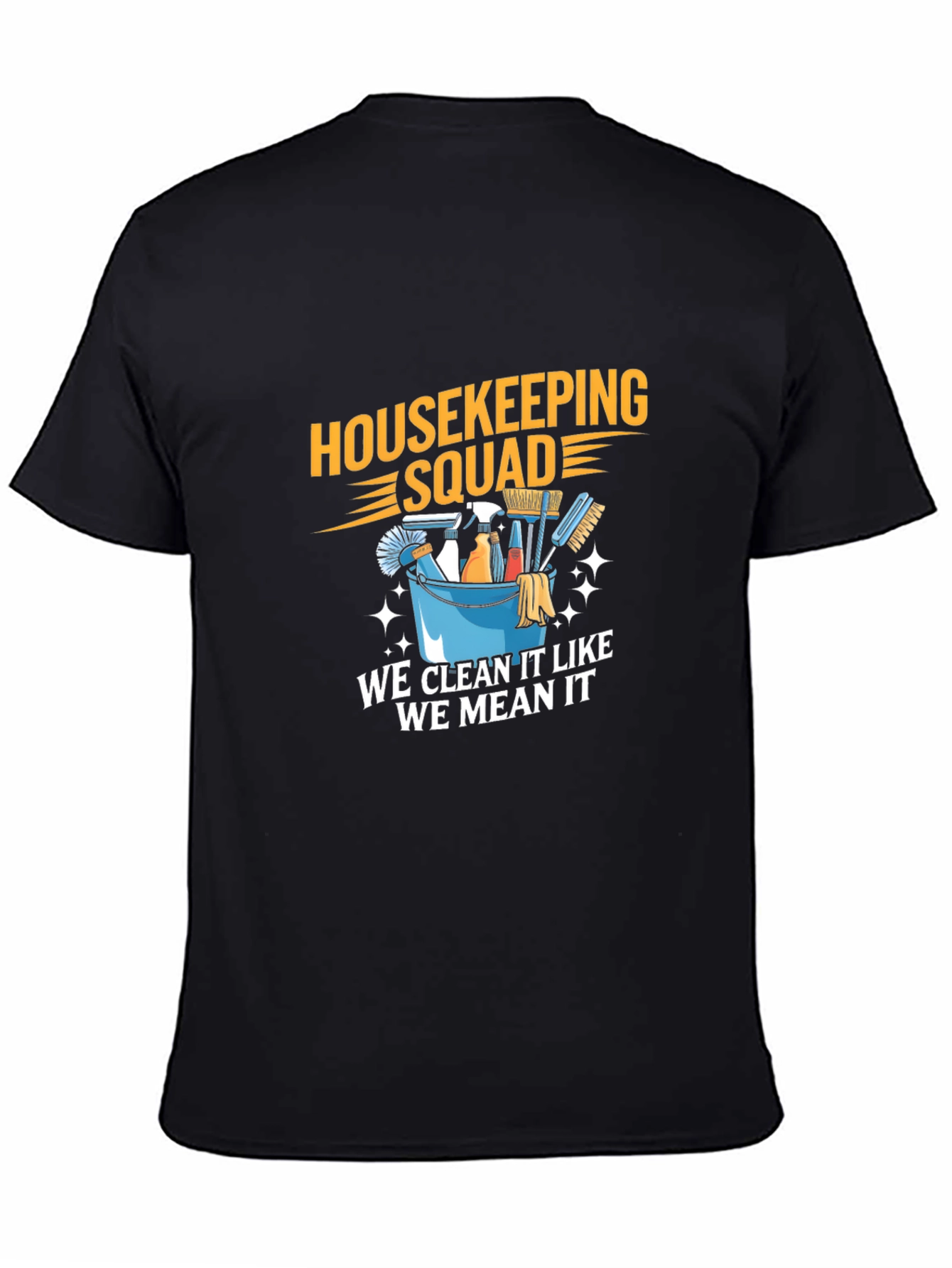 Camiseta Housekeeping Squad - Limpieza con Actitud