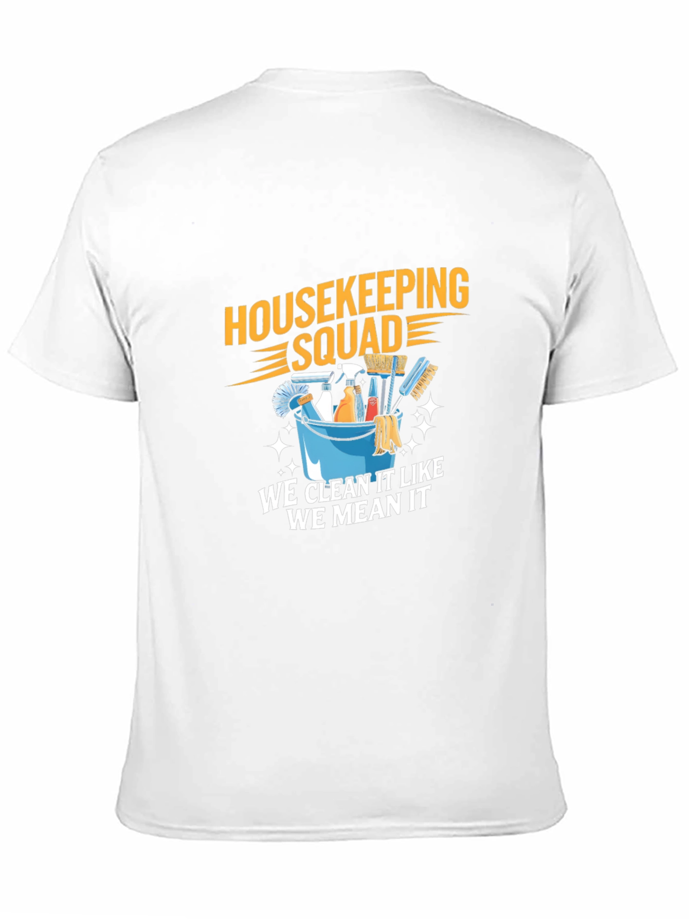 Camiseta Housekeeping Squad - Limpieza con Actitud
