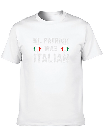 Camiseta St. Patrick Era Italiano - Divertida