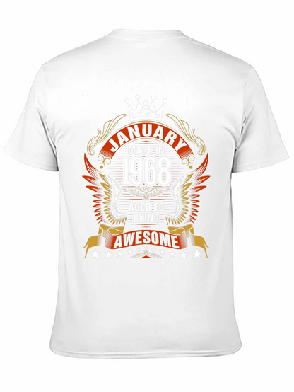 Camiseta Negra Edición Limitada Enero 1968