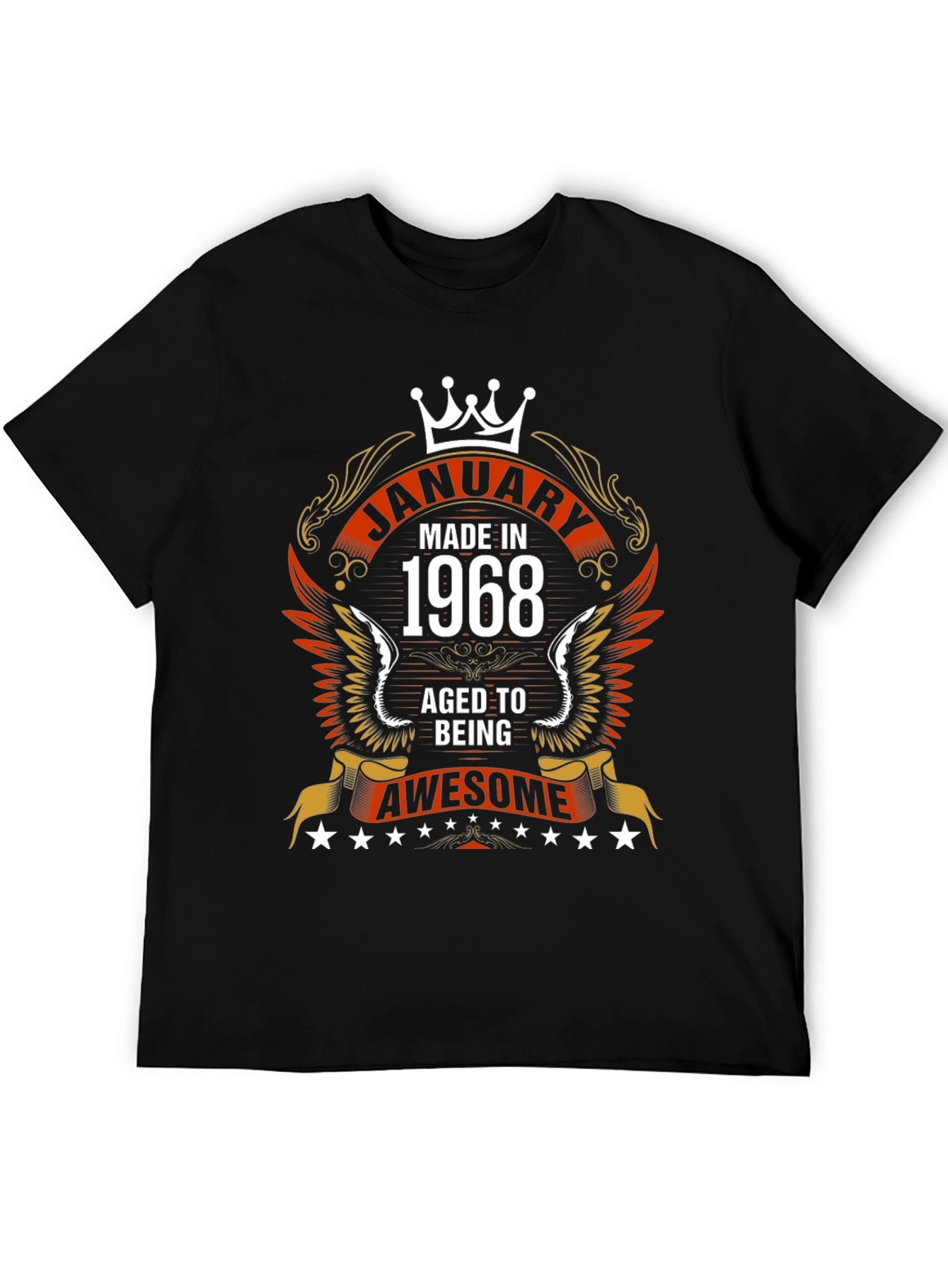 Camiseta Negra Edición Limitada Enero 1968