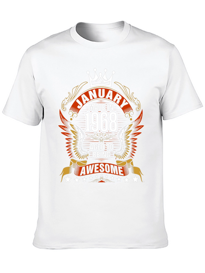 Camiseta Negra Edición Limitada Enero 1968