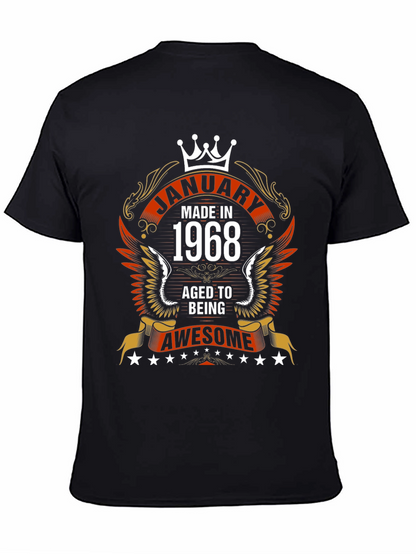 Camiseta Negra Edición Limitada Enero 1968