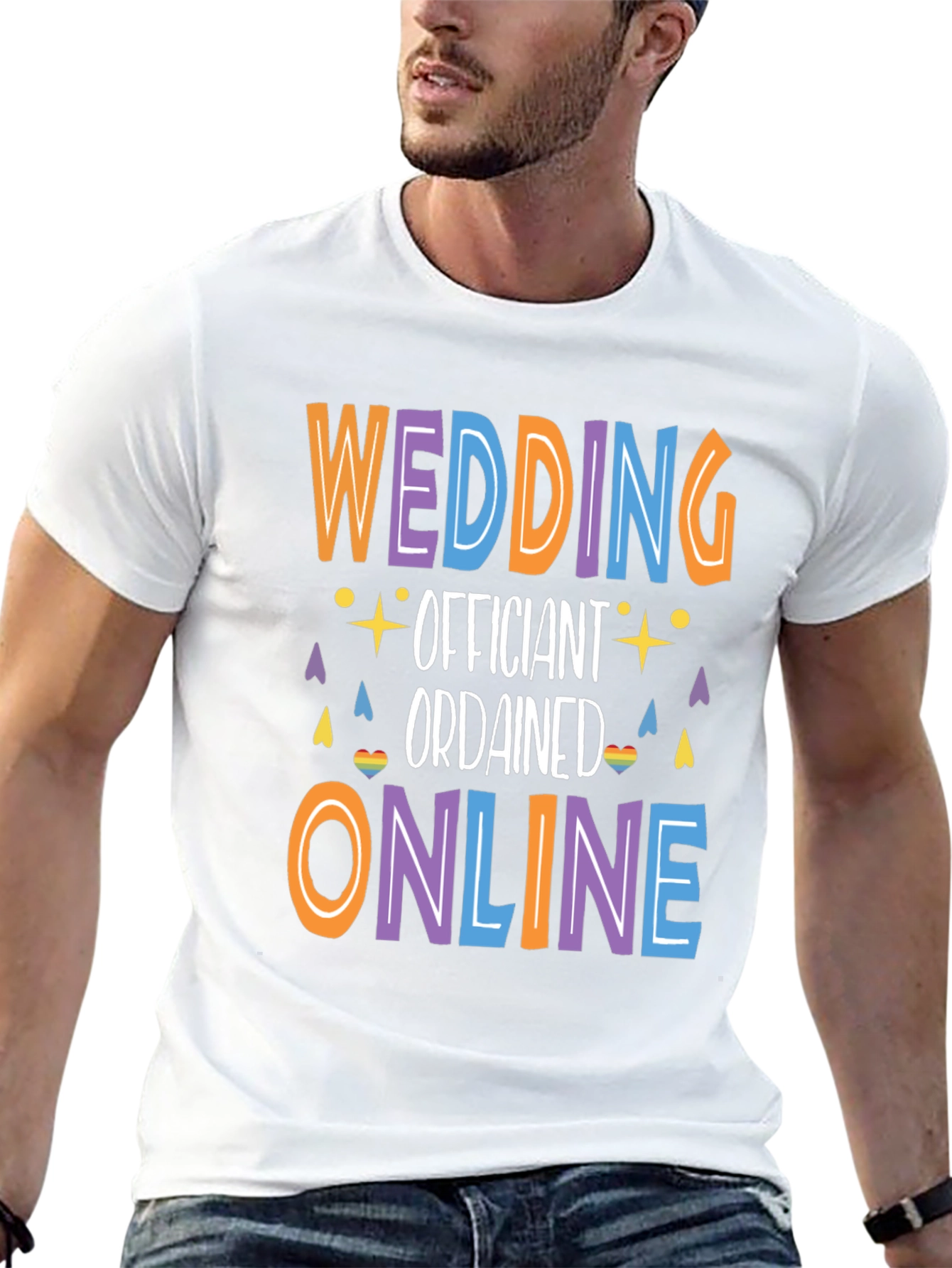 Camiseta Oficiante de bodas online