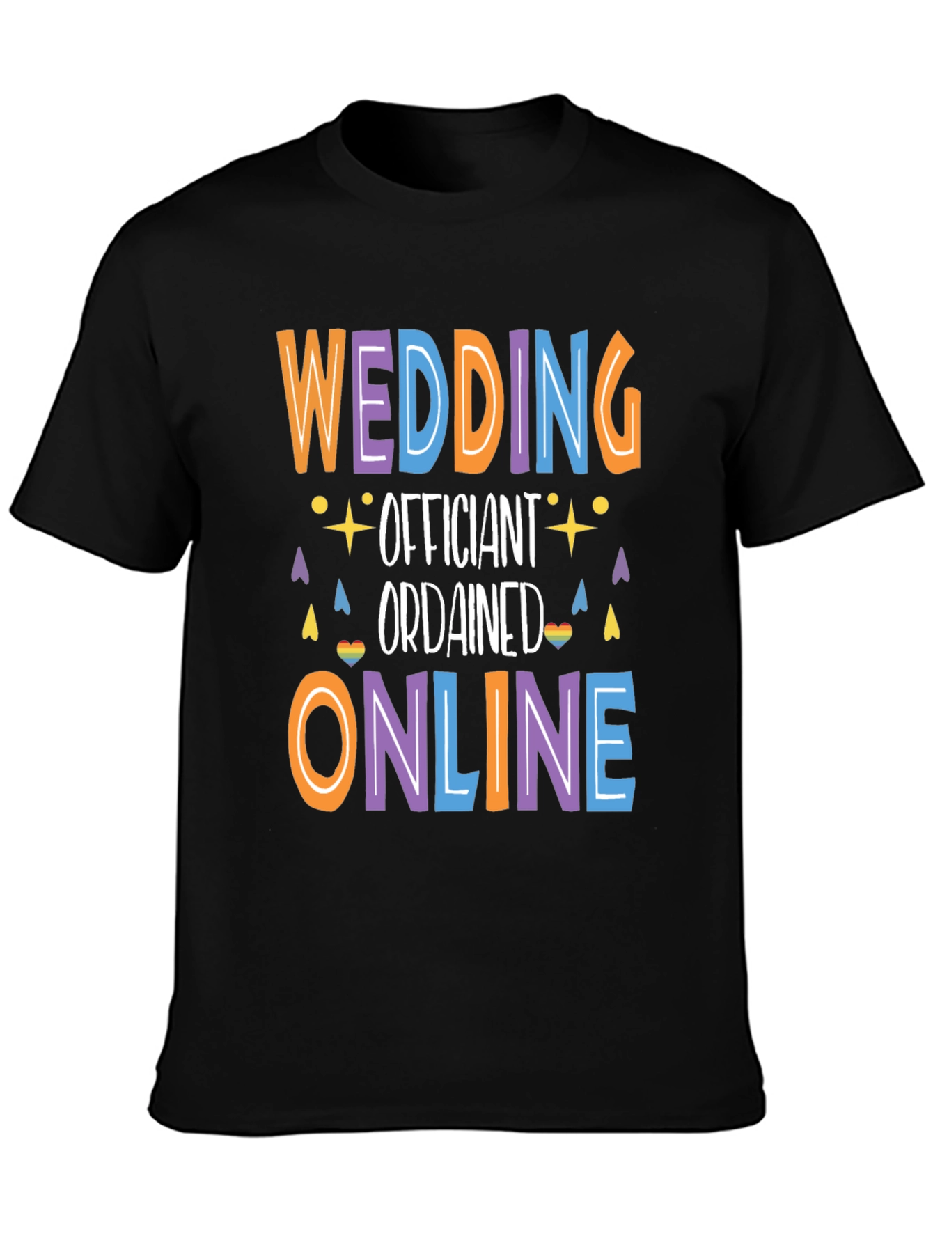 Camiseta Oficiante de bodas online
