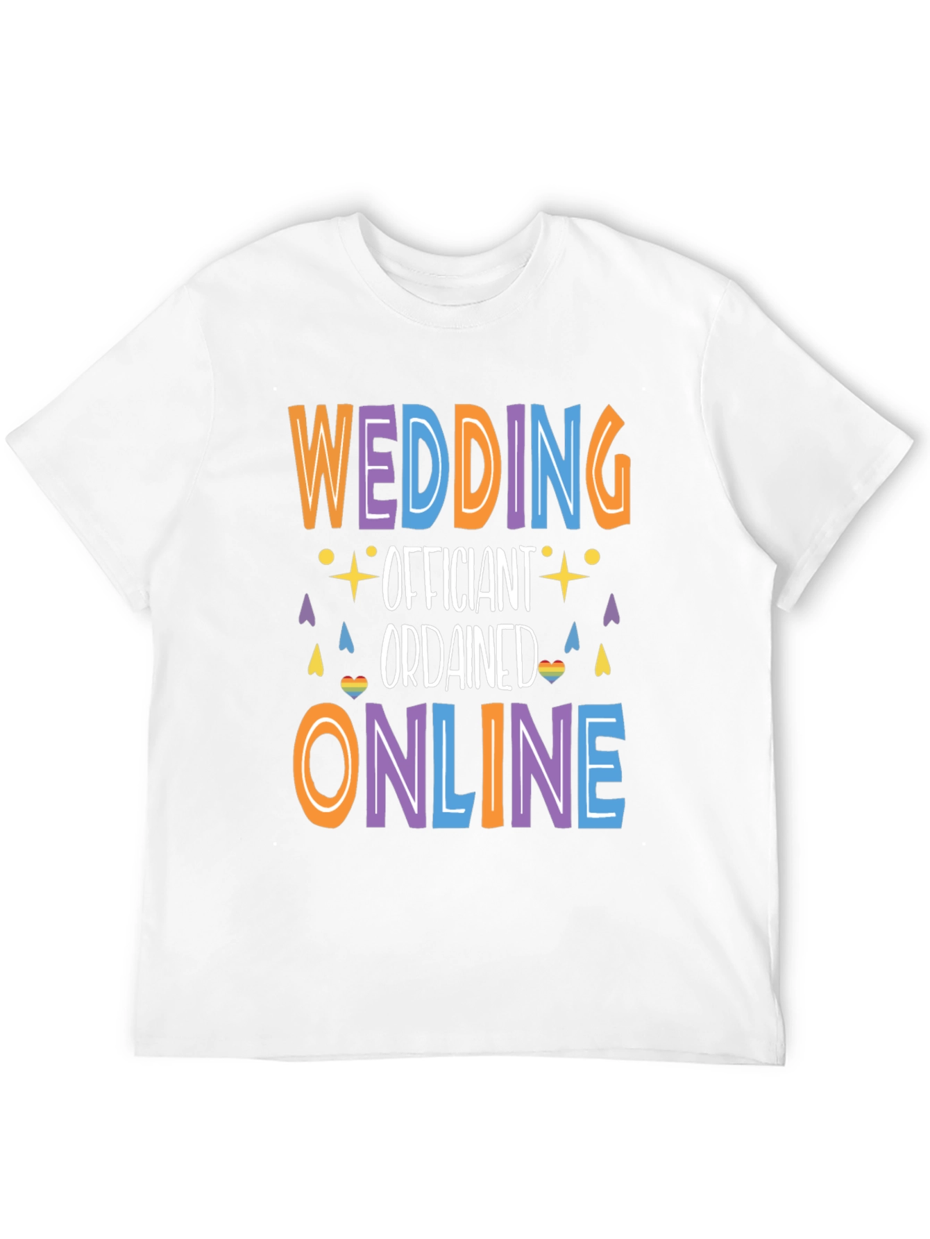 Camiseta Oficiante de bodas online