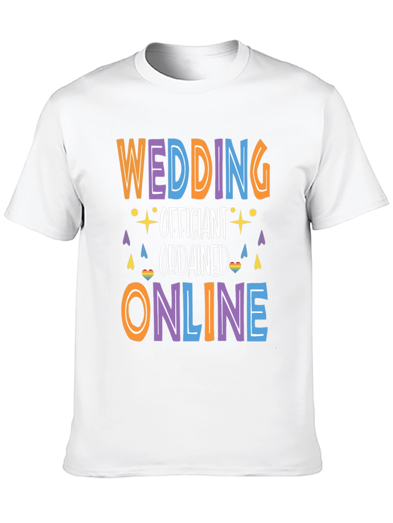 Camiseta Oficiante de bodas online