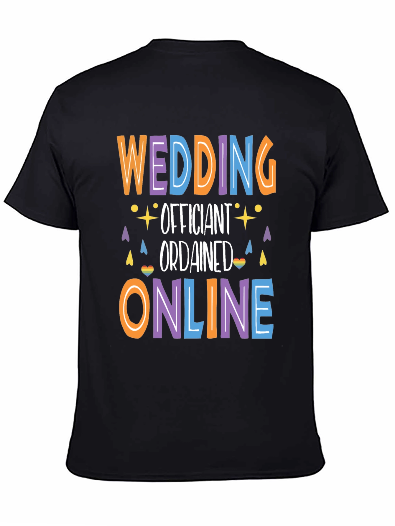 Camiseta Oficiante de bodas online