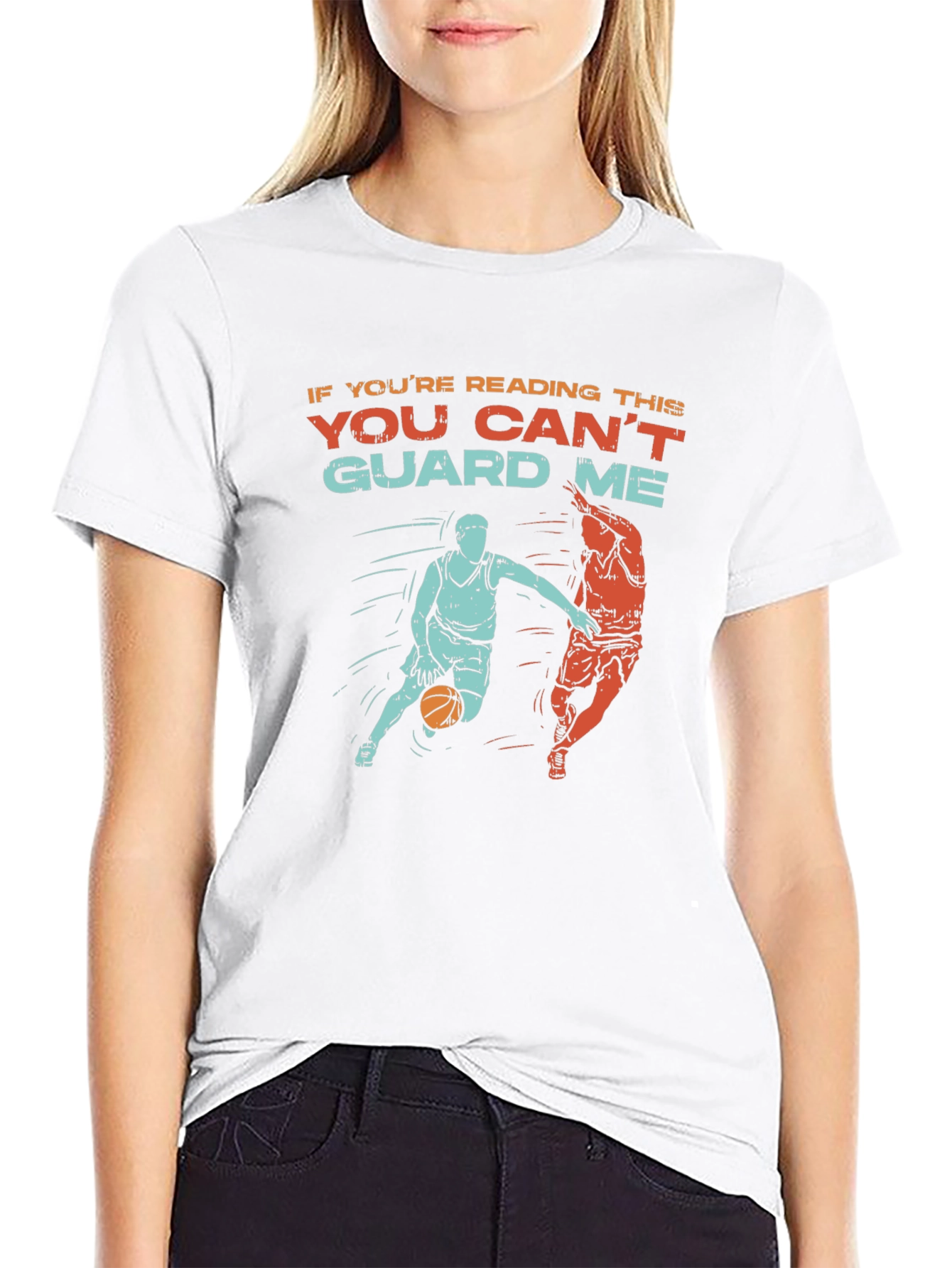 Camiseta de Baloncesto: No Puedes Guardarme