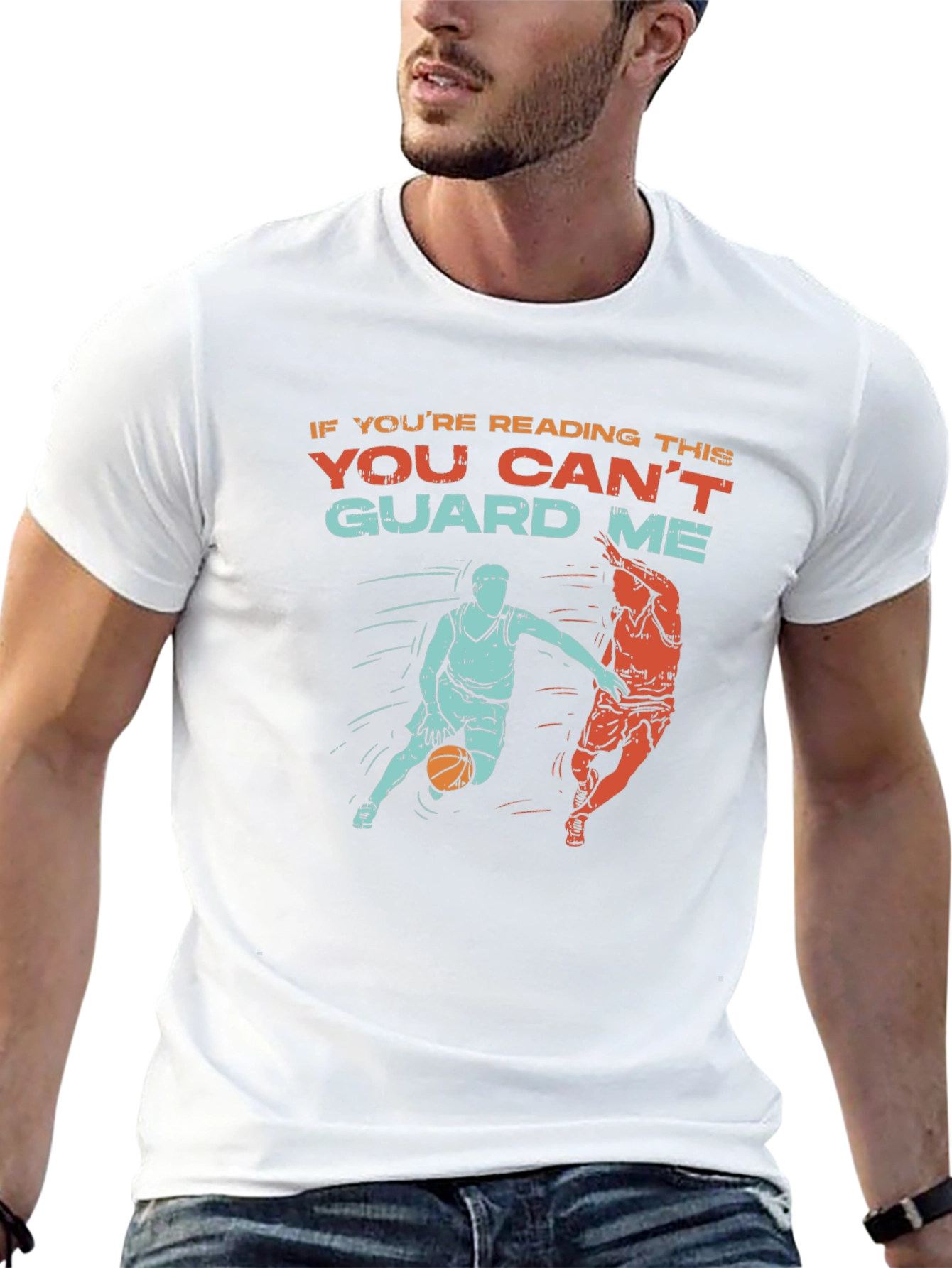Camiseta de Baloncesto: No Puedes Guardarme